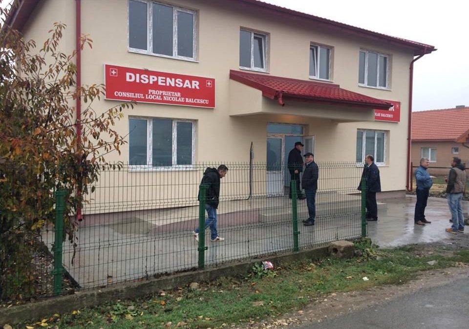 Noul dispensar din comuna Nicolae Bălcescu a fost finalizat